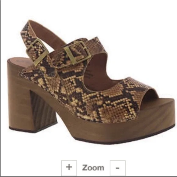 Free People Belems Snake Skin Print Clog - Picture 4 of 7